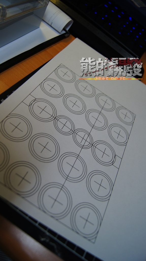 Arduino MIDI DIY 16X KEYPAD 機構設計布置 PART.3